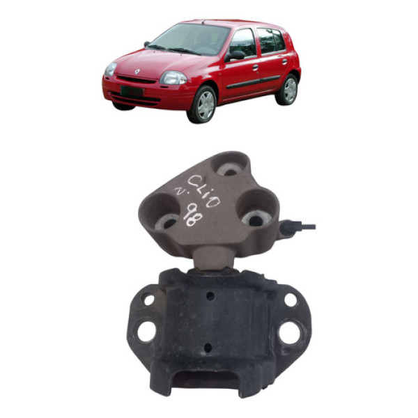 Coxim Motor Renault Clio 1.0 16v 2000 2007 Direito