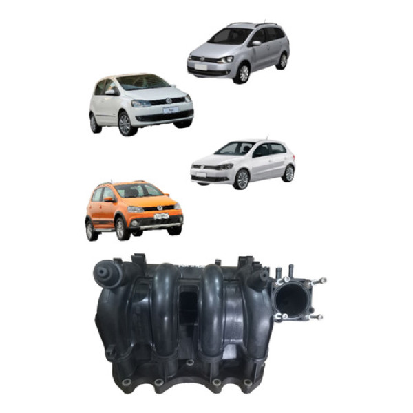 Coletor Admissão Crossfox Fox Spacefox Gol Power 1.6