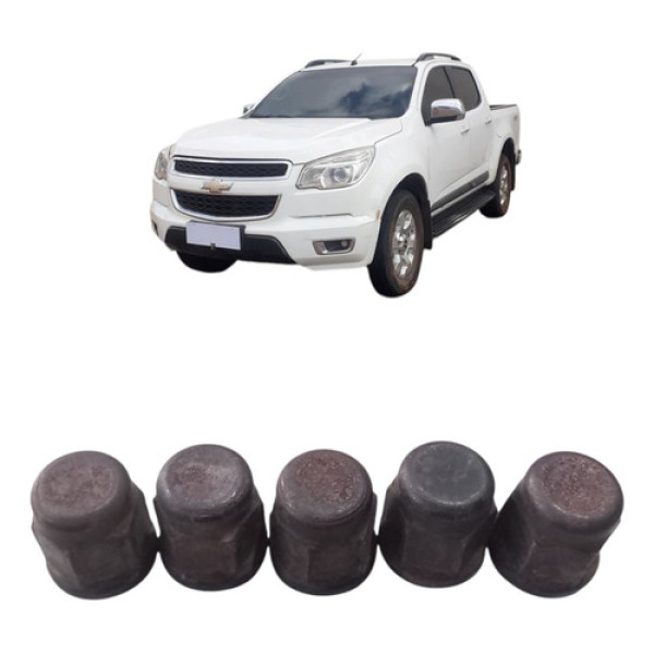 Jogo 5 Porcas Roda Chevrolet S10 2012 2024