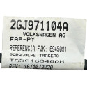 Chicote Parachoque Traseiro Vw Taos Hl Tsi 2022 2gj971104a