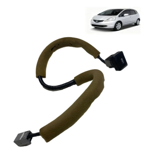 Chicote Tomada Usb Honda Fit 2009/2013