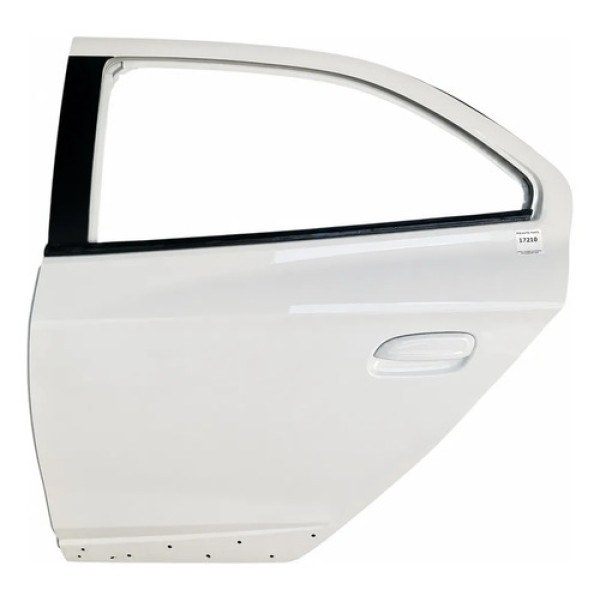 Porta Traseira Esquerda Gm Onix 2018 C/detalhe Traseira Esquerdo Branco