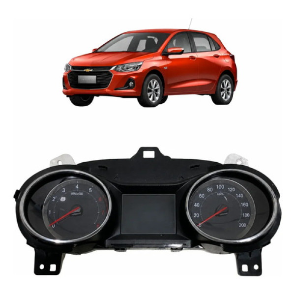 Painel De Instrumentos Gm Onix Turbo Ltz 2024 26378860 Cinza