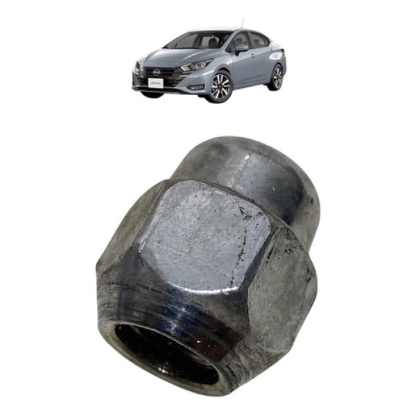 Porca Roda De Liga Nissan Versa 2024 Prata/metalizada