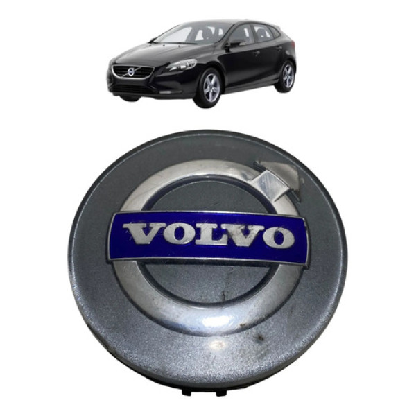 Calota Central Miolo Roda Volvo V40 2015 30666913 Cinza