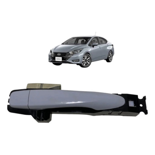 Maçaneta Externa Traseira Direita Nissan Versa 2024 Cinza Traseira