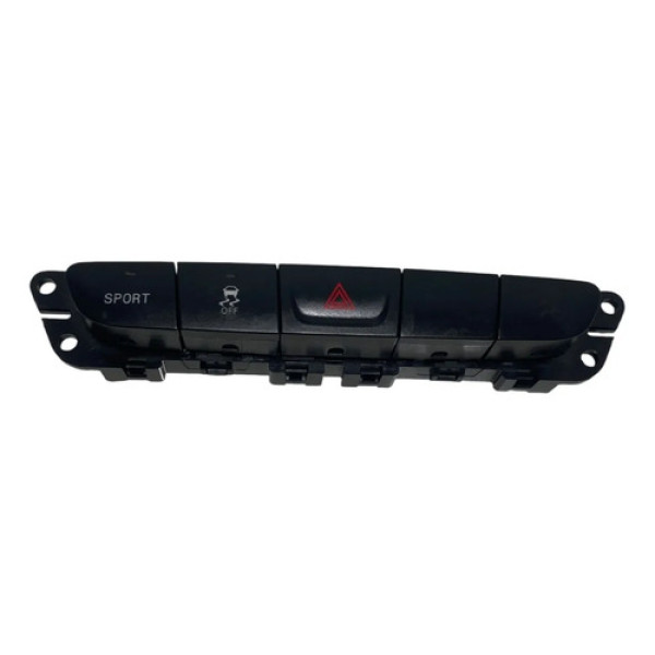 Botão Alerta Controle Tração Fiat Toro 2021 1002635790 Prateado