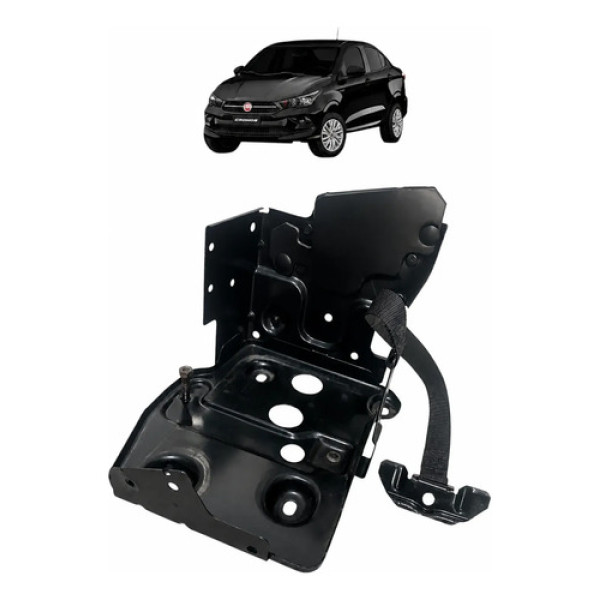 Suporte Base Bateria Fiat Cronos 2020 51942016 Preto