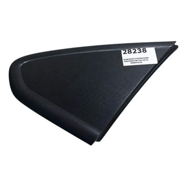 Acabamento Retrovisor Esquerdo Vw Fox 15/21 5z0837273a Preto