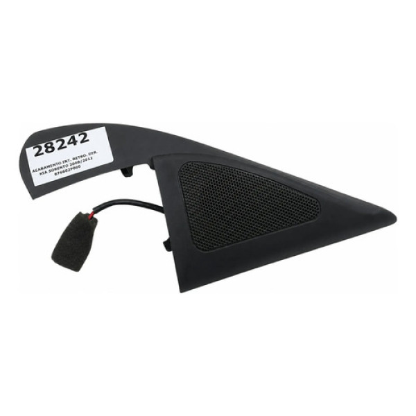 Moldura Int Retrovisor Direito Kia Sorento 2010 876602p000 Preto