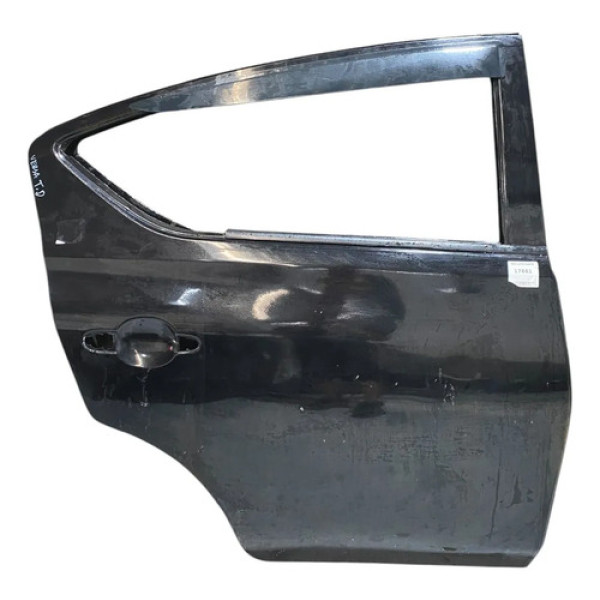 Porta Traseira Direita Nissan Versa 2014/2020 Traseira Direita Preto