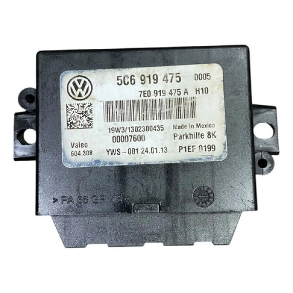 Módulo Sensor Estacionamento Vw Jetta 2014 5c6919475  Preto