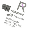 Acabamento Tampa Tras Direito Nissan Kicks 2024 849975ra0a Cinza