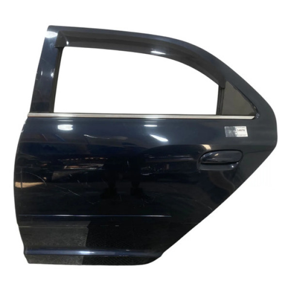Porta Traseira Esquerda Gm Cobalt 2020 C/detalhe Traseira Esquerda Azul