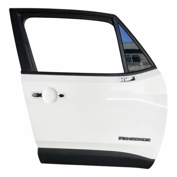 Porta Dianteira Direita Jeep Renegade 2015/2023 C/detalhes Dianteira Direito Branco