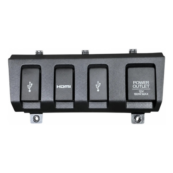  Acabamento Moldura Usb Honda Hr-v 2018 2019 83412t7tm010m Preto