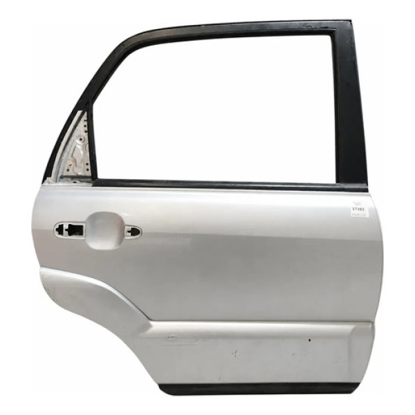Porta Traseira Direita Kia Sportage 2007/2010 Traseira Direita Prateado