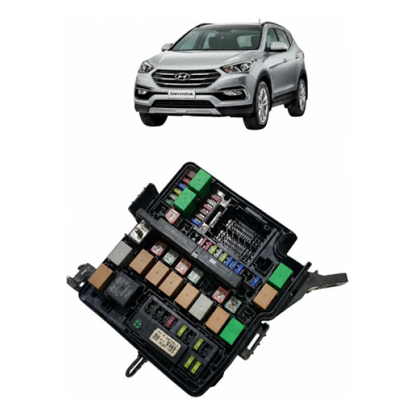 Caixa Fusível Externa Hyundai Santa Fé 2019 913312w030
