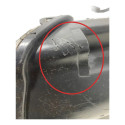 Farol De Milha Esquerdo Fiat 500 2012 C/ Detalhes Na Carcaça Prateado