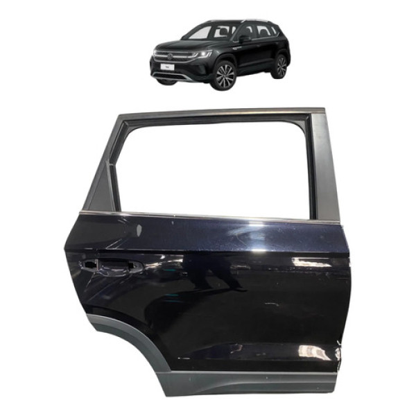 Porta Traseira Direita Volkswagen Taos 2023 Traseira Direita Preto