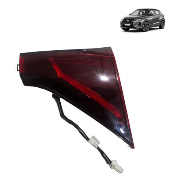 Lanterna Esquerda Tampa De Mala Nissan Kicks 2024 265555r02a Esquerdo/motorista Vermelho