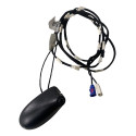 Base Antena C/ Chicote Fiat Strada Ranch 2024 00521926910 Preto