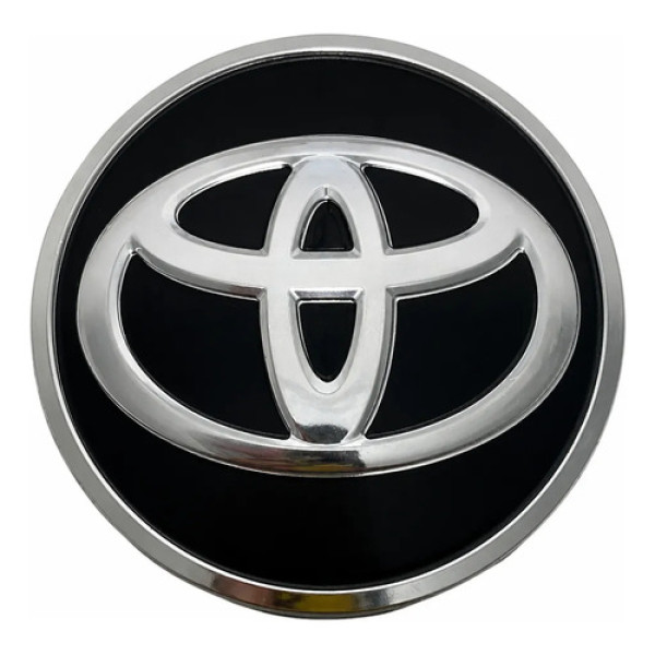 Calotinha Central Roda Toyota Preto