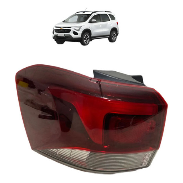 Lanterna Esquerda Led Chevrolet Spin 2025 52183944 C/detalhe Esquerdo/motorista Vermelho