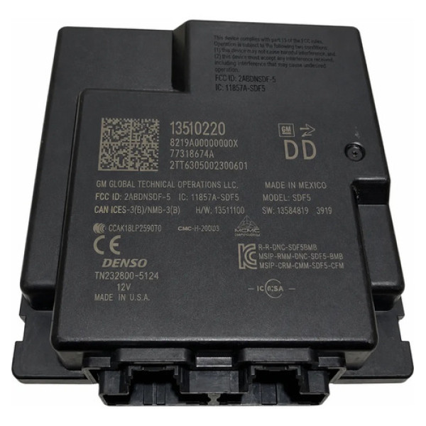 Módulo Conforto Gm Cruze 1.4 2017/2019 13510220