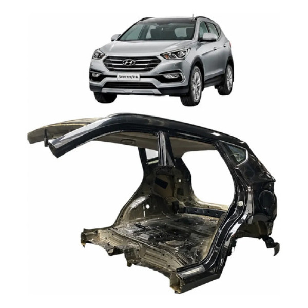 Traseirão C/ Teto Solar Hyundai Santa Fé 2019