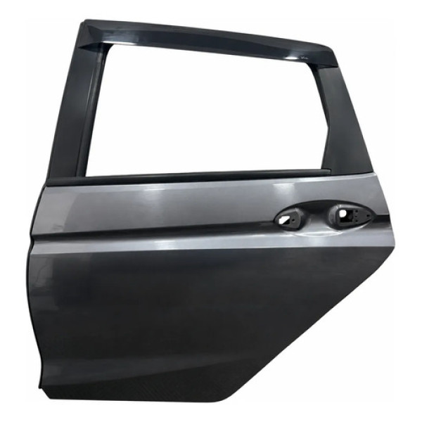 Porta Traseira Esquerda Honda Fit Lx Cvt 2020 C/ Detalhe Traseira Esquerdo Cinza