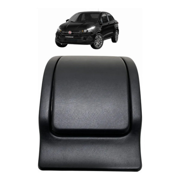 Acabamento Tampão Banco Traseiro Fiat Cronos 2020 100244622 Cinza