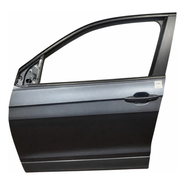 Porta Dianteira Esquerda Vw T-cross 2019/2022 Dianteira Direita Cinza-escuro