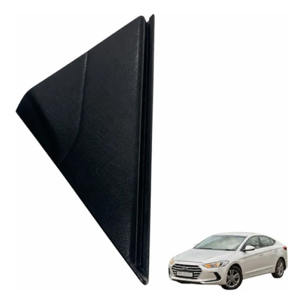 Moldura Externa Retrovisor Direito Elantra 2017 86190f2000 Preto