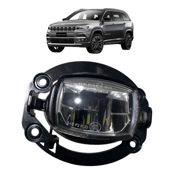 Farol De Milha Led Jeep Commander 2025 68470159aa Transparente