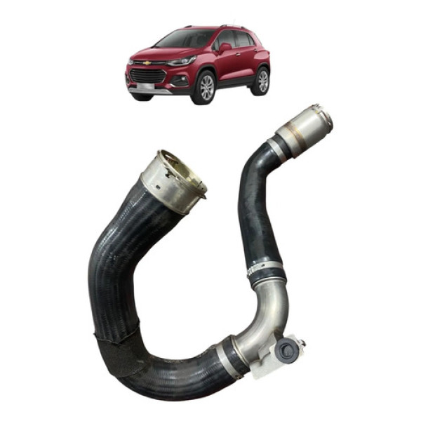 Mangueira Intercooler/turbina Gm Tracker 1.4 Turbo Preto