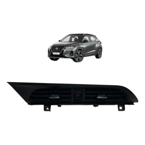 Difusor De Ar Central C/ Alerta Nissan Kicks 2024 687945ra0a