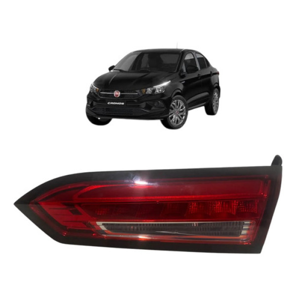Lanterna Direita Led Tampa De Mala Fiat Cronos 2020 14708041 Direito/passageiro Vermelho