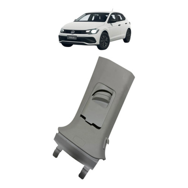Moldura Coluna Central Esquerda Vw Polo Track 2025 2gx867243 Branco