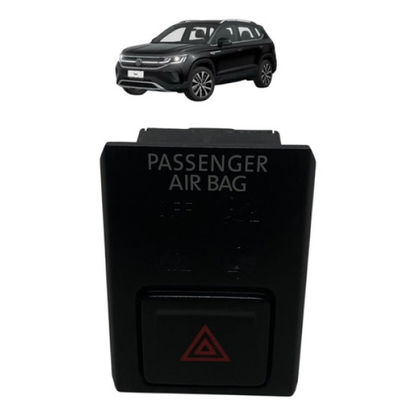 Botão Comando Alerta Volkswagen Taos 2023 2gj919225 Preto