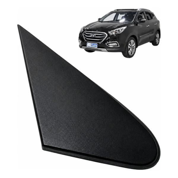 Moldura Ext Retrovisor Direito Hyundai Ix35 2015 861902s000 Preto