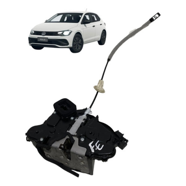 Fechadura Dianteira Esquerda Vw Polo Track 2024 2gj837015a