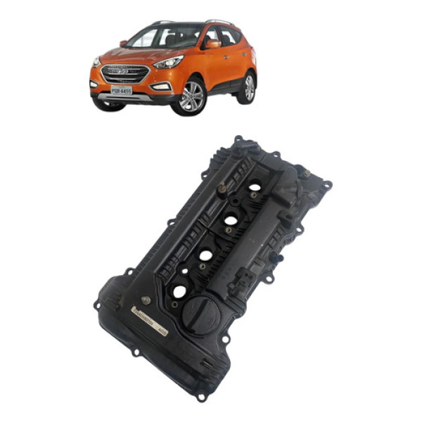 Tampa De Válvulas Hyundai Ix35/sportage 2.0 2015 224102e000 Preto