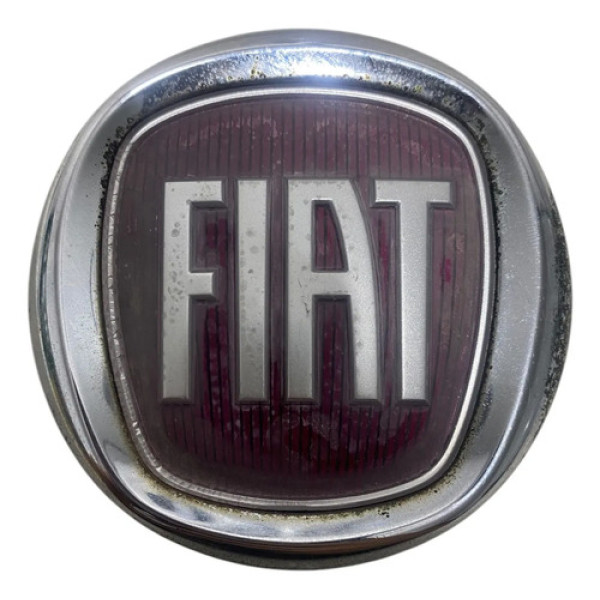 Emblema Fiat Vermelho Traseiro Palio/siena 735446703 Vermelho
