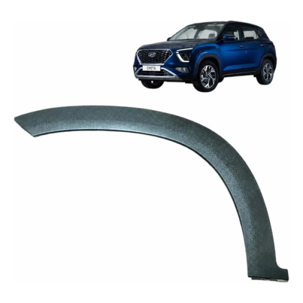 Moldura Paralama Esquerdo Hyundai Creta Tgdi 2023 87711bx000 Cinza