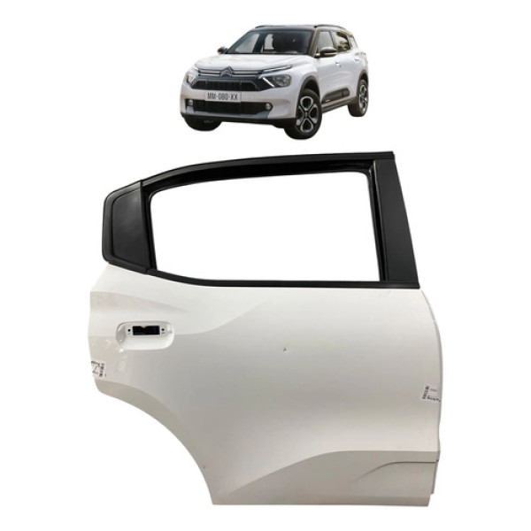 Porta Traseira Direita Citroen C3 Aircross 2025  C/ Detalhe Traseira Direita Branca