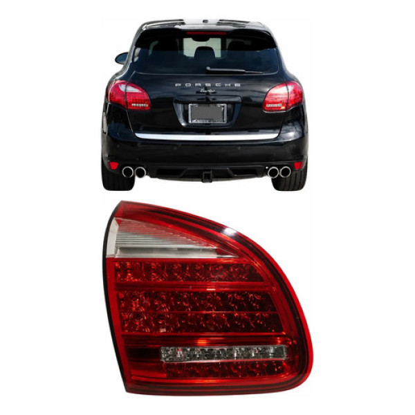 Lanterna Mala Lado Esquerdo Porsche Cayenne 2011 7p5945093k Esquerdo/motorista Vermelha