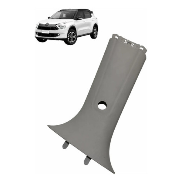 Moldura Esquerda Coluna Citroën C3 Aircross 2025 98376467bj Bege