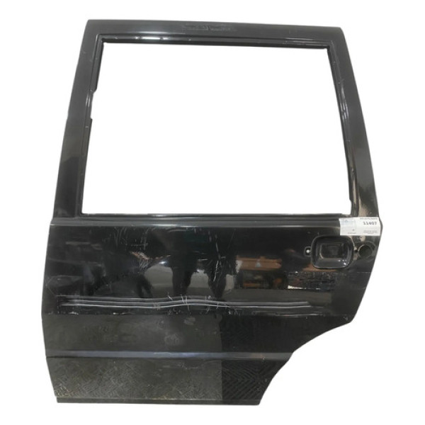 Porta Pelada Traseira Esquerda Fiat Uno 2000 C/detalhe Traseira Esquerdo Preto