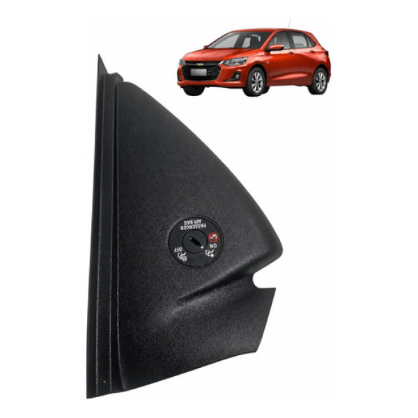 Moldura Direita Painel Gm Onix 2023 26309540 Preto